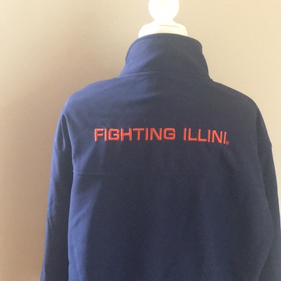 Blue Orange University of Illinois Zippered Jacket - Picture 5 of 5